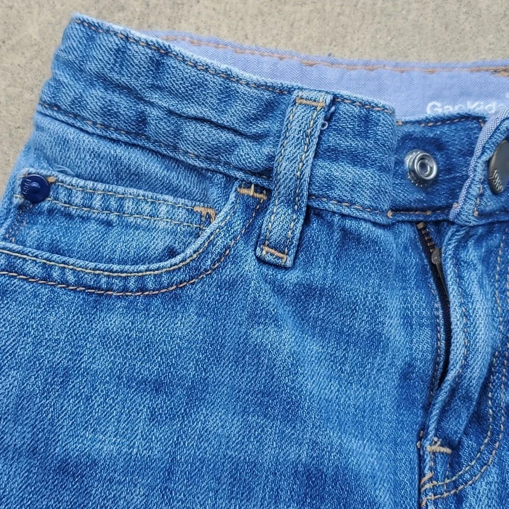 Gap Kids Girls Denim Rolled Hem Shorts‎ Size 7